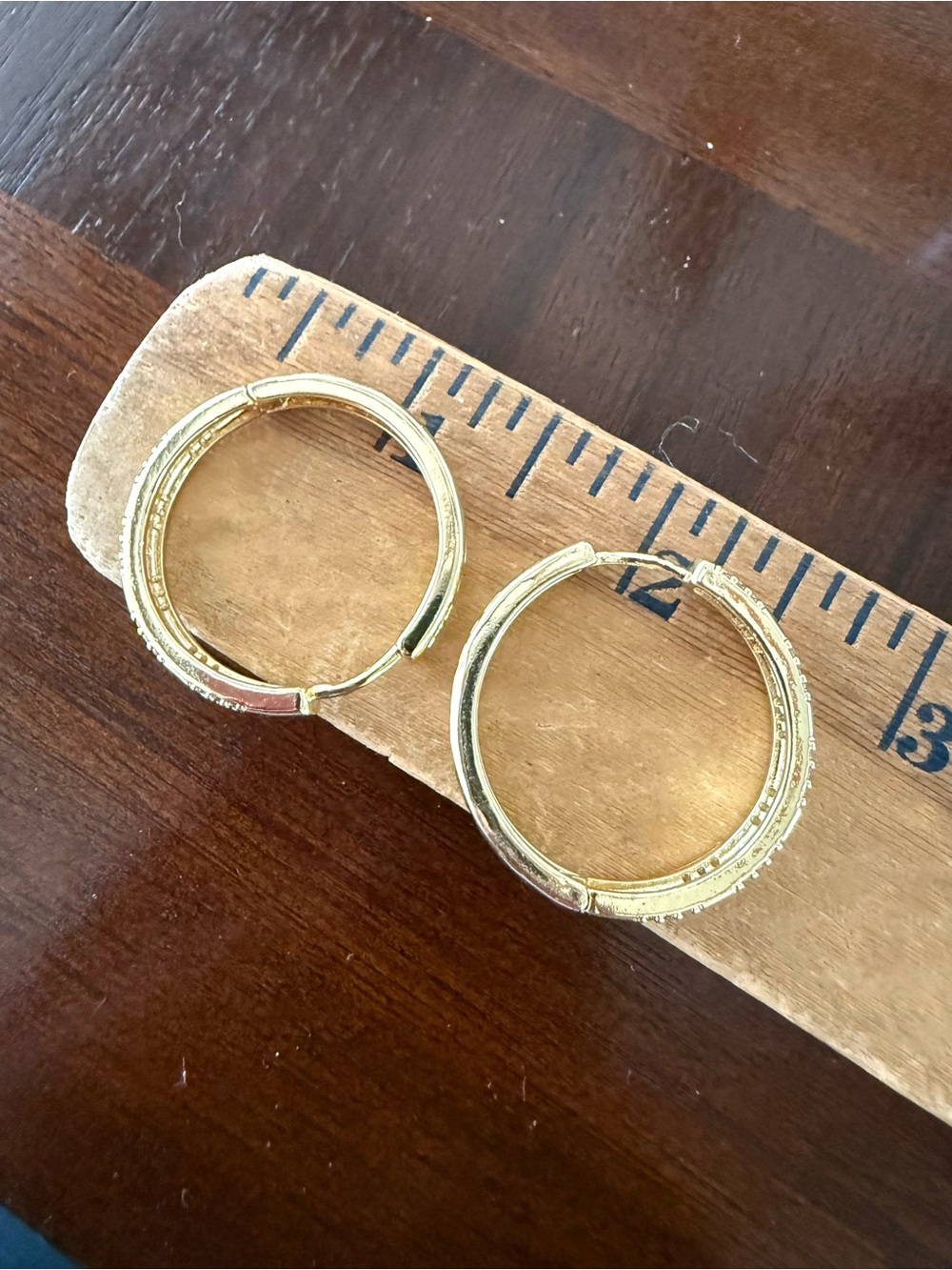 New Gold Plated Earrings - Picture 3 of 4